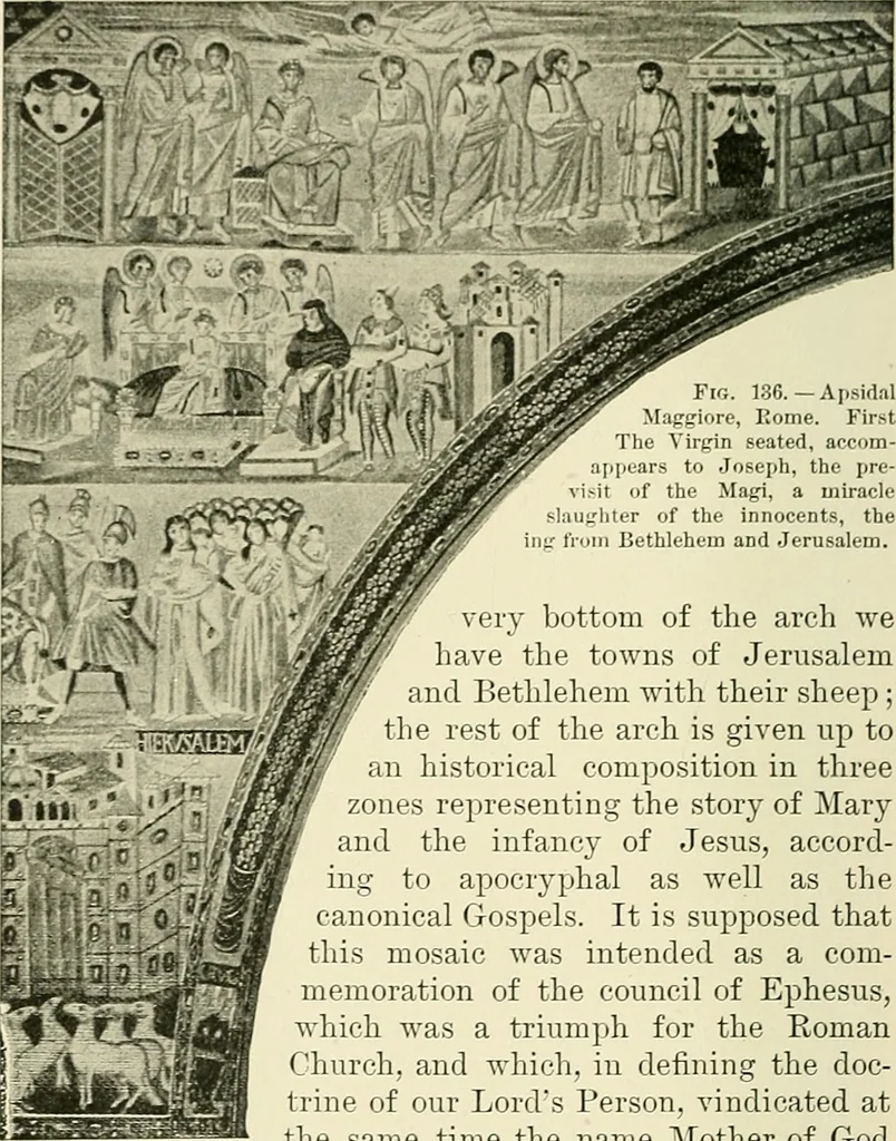 An illustration from Monuments of the early church, 1901, leaf 349
