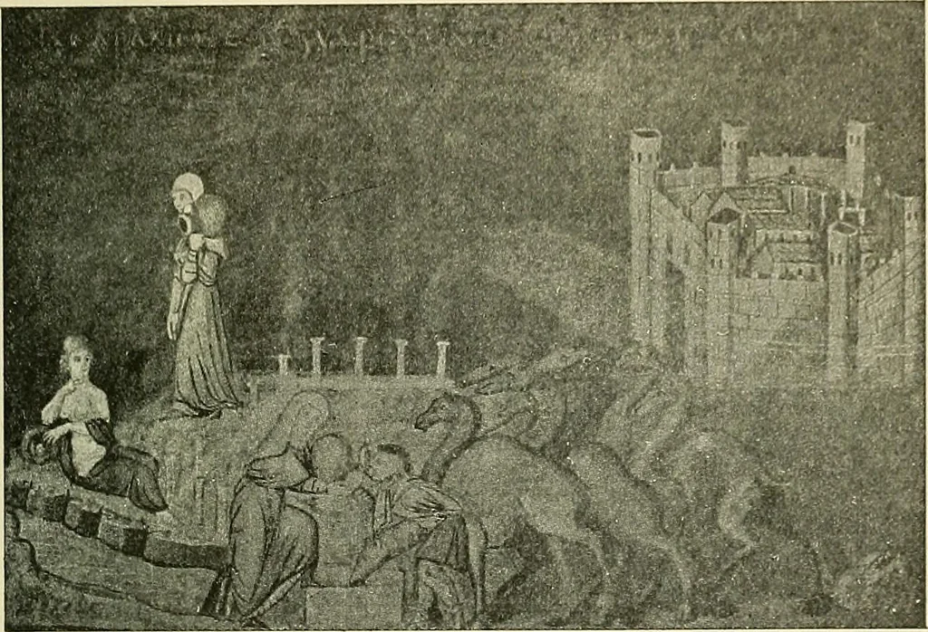 An illustration from Monuments of the early church, 1901, leaf 366