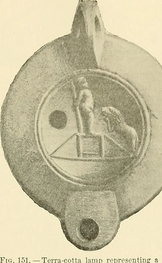 An illustration from Monuments of the early church, 1901, leaf 378