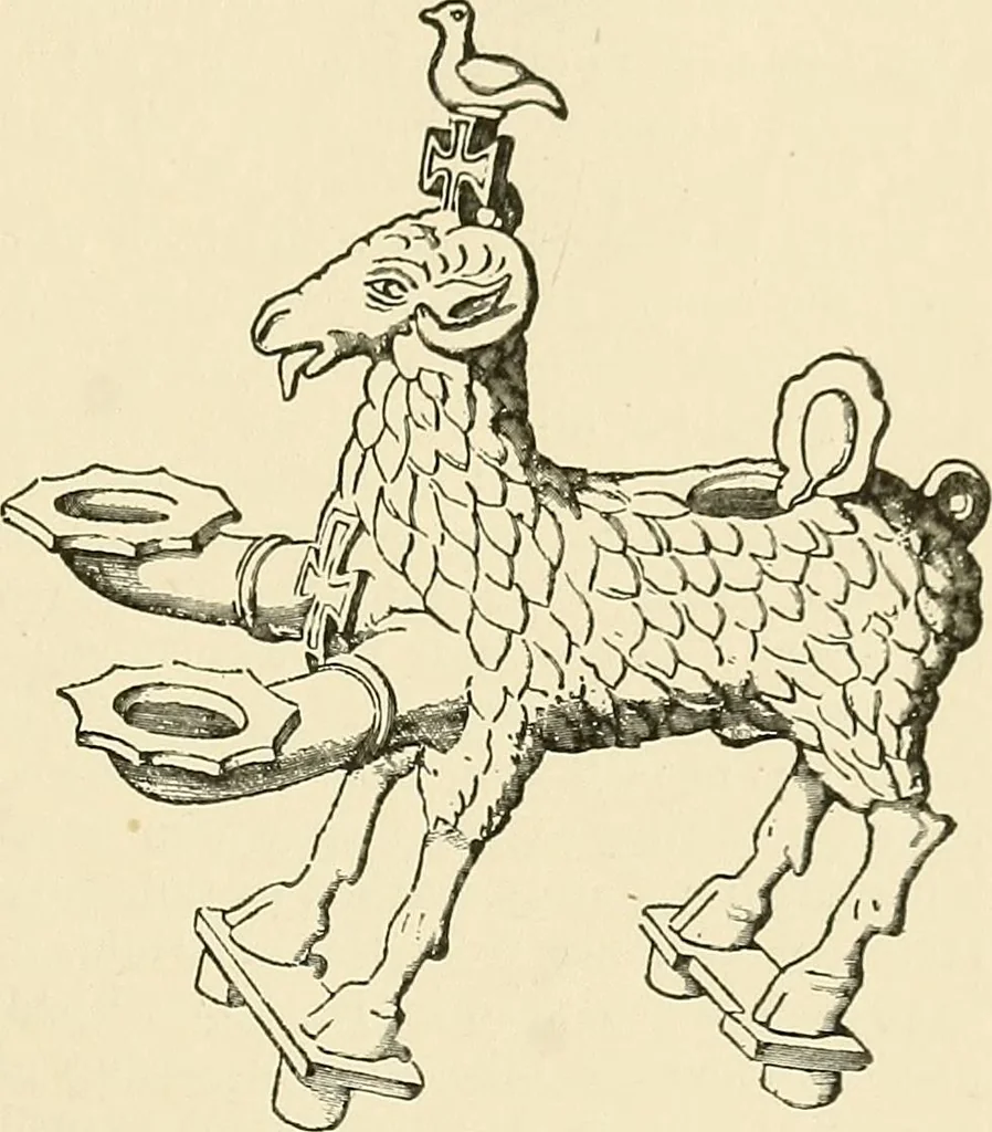 An illustration from Monuments of the early church, 1901, leaf 380