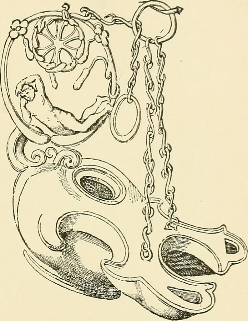 An illustration from Monuments of the early church, 1901, leaf 384