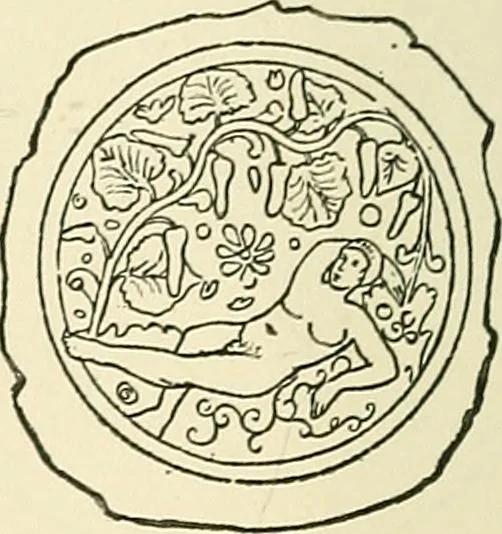 An illustration from Monuments of the early church, 1901, leaf 393