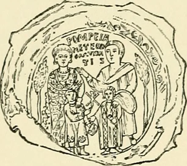 An illustration from Monuments of the early church, 1901, leaf 395
