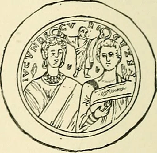 An illustration from Monuments of the early church, 1901, leaf 395