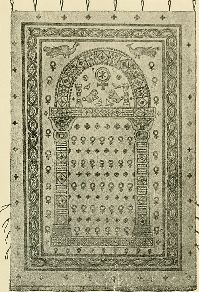 An illustration from Monuments of the early church, 1901, leaf 404