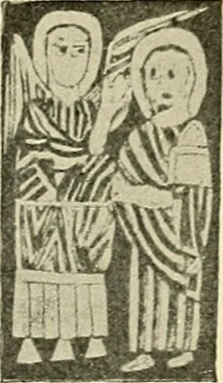 An illustration from Monuments of the early church, 1901, leaf 408