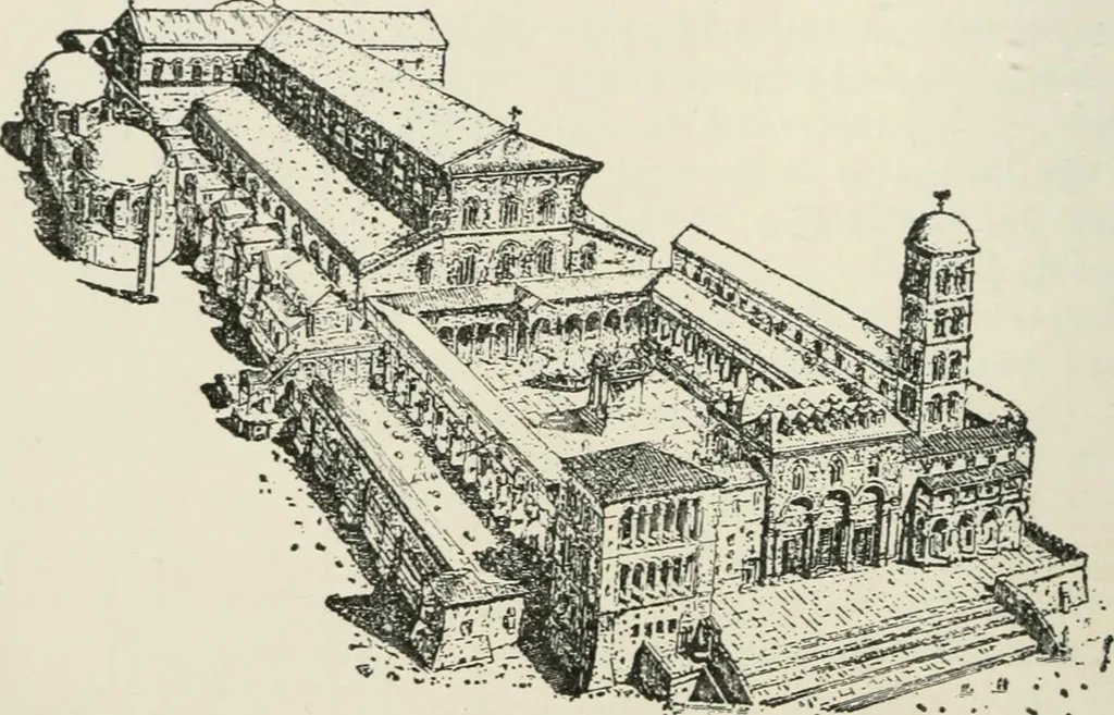 An illustration from Monuments of the early church, 1901, leaf 139
