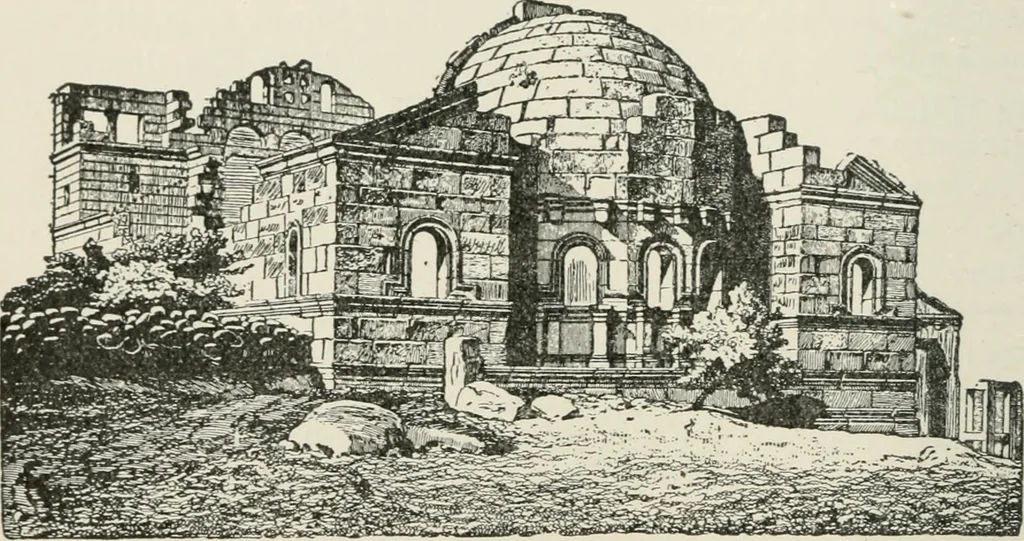 An illustration from Monuments of the early church, 1901, leaf 143