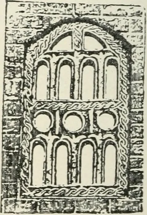 An illustration from Monuments of the early church, 1901, leaf 159