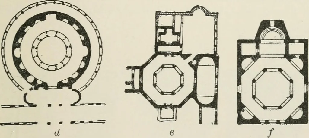 An illustration from Monuments of the early church, 1901, leaf 168