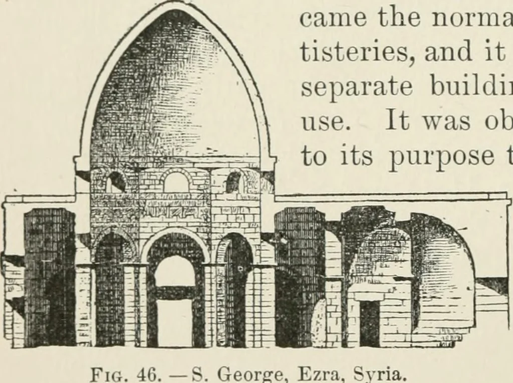 An illustration from Monuments of the early church, 1901, leaf 173