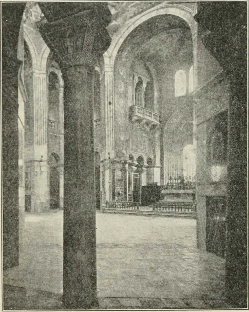 An illustration from Monuments of the early church, 1901, leaf 175