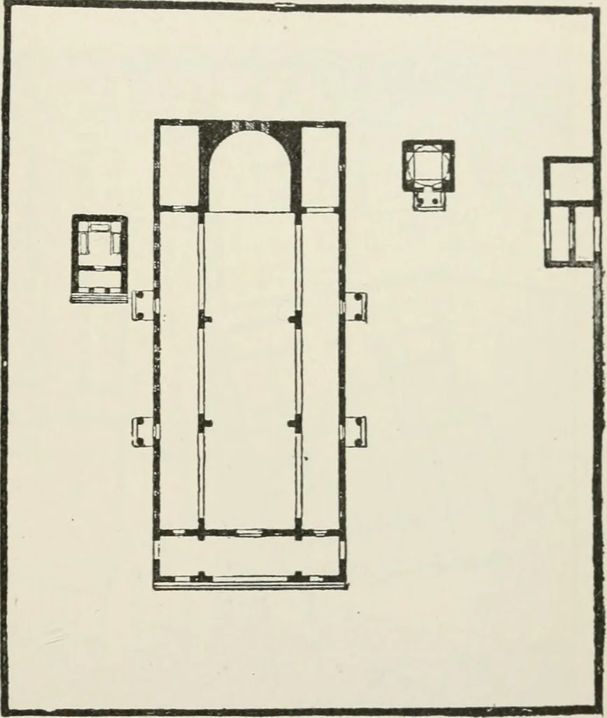 An illustration from Monuments of the early church, 1901, leaf 210