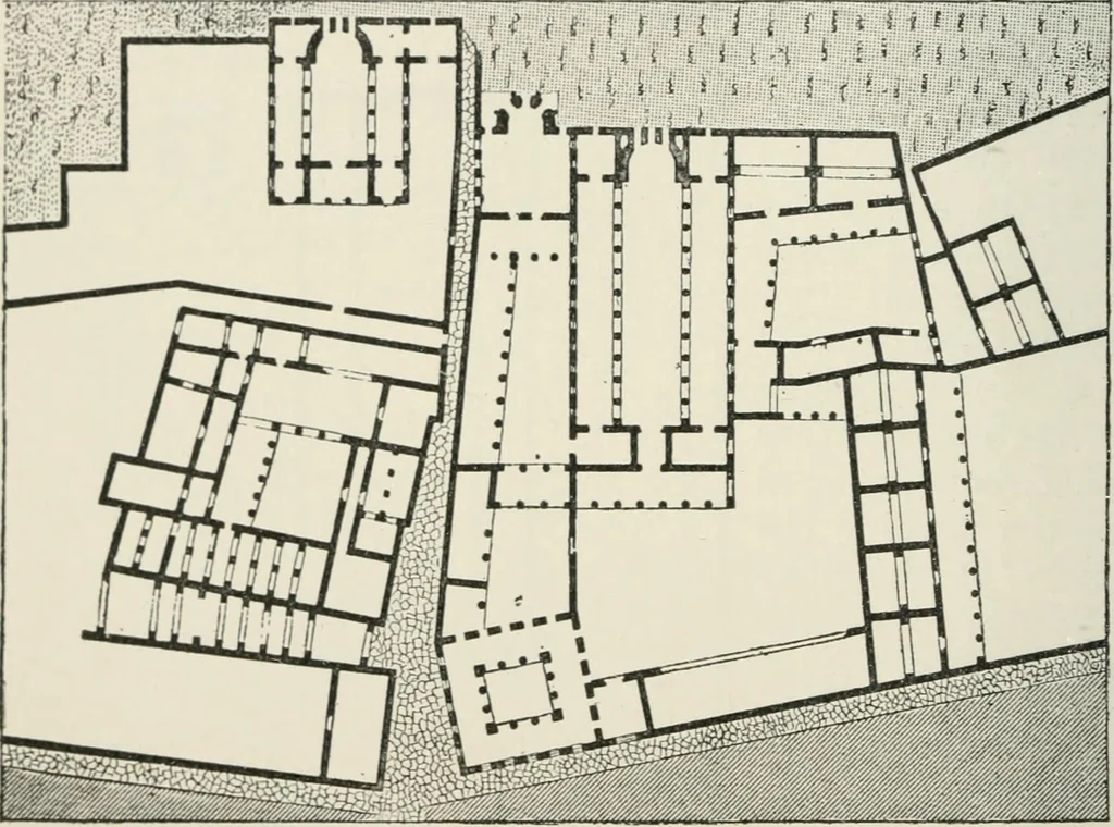 An illustration from Monuments of the early church, 1901, leaf 211