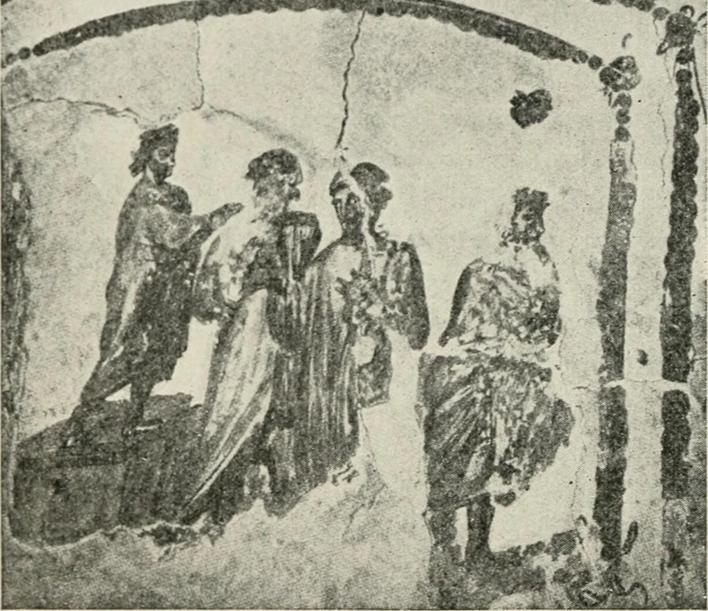 An illustration from Monuments of the early church, 1901, leaf 239