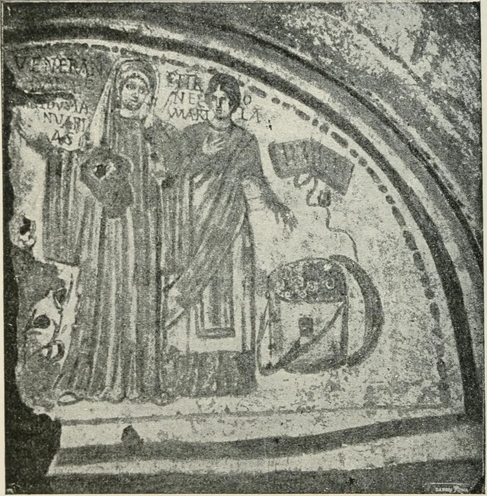 An illustration from Monuments of the early church, 1901, leaf 251