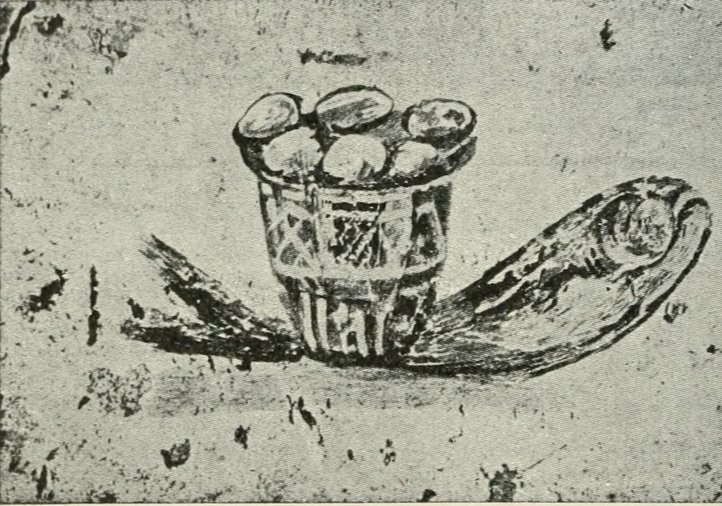 An illustration from Monuments of the early church, 1901, leaf 259