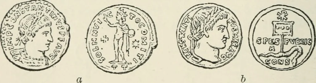 An illustration from Monuments of the early church, 1901, leaf 269