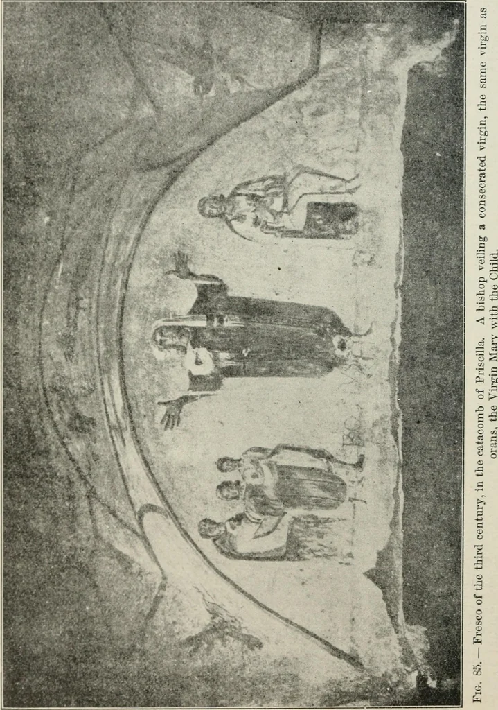 An illustration from Monuments of the early church, 1901, leaf 275