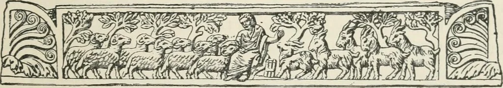 An illustration from Monuments of the early church, 1901, leaf 278
