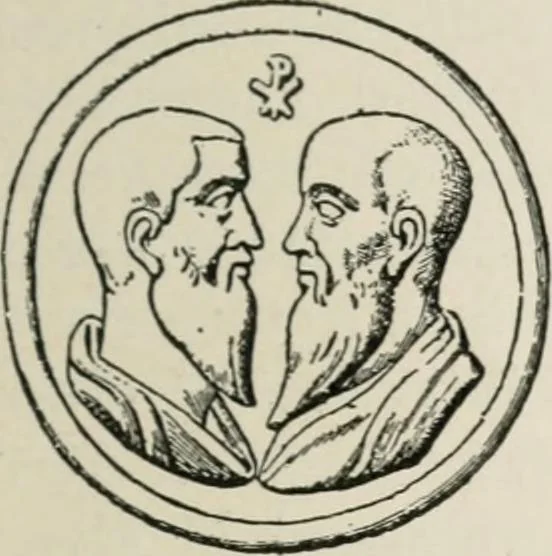 An illustration from Monuments of the early church, 1901, leaf 280