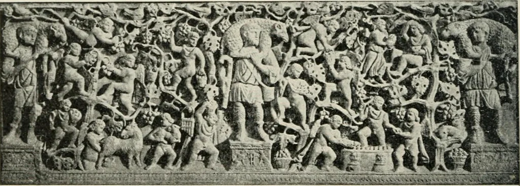 An illustration from Monuments of the early church, 1901, leaf 283