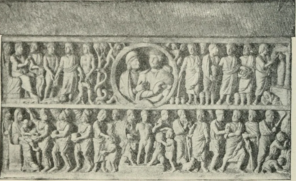 An illustration from Monuments of the early church, 1901, leaf 285