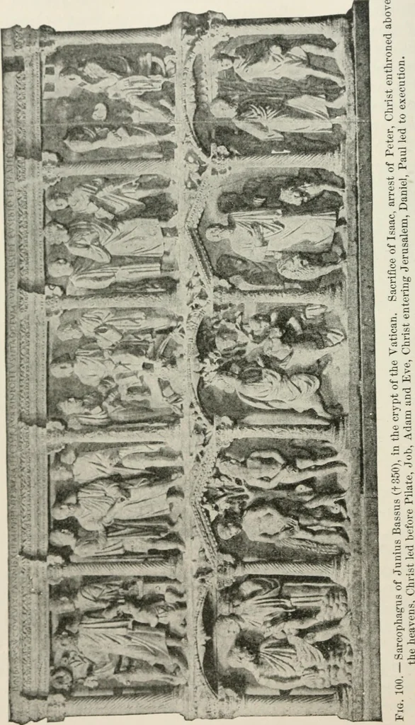 An illustration from Monuments of the early church, 1901, leaf 291