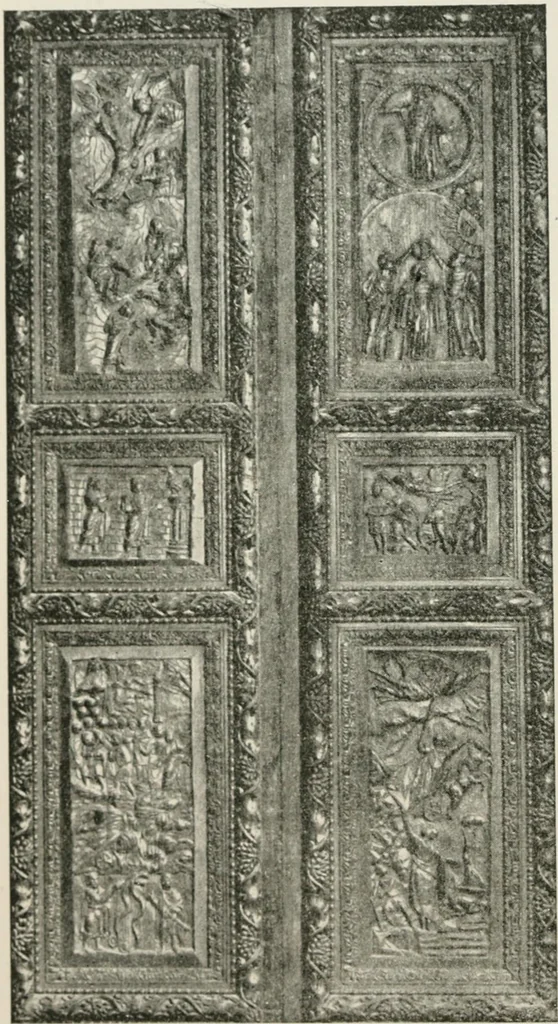 An illustration from Monuments of the early church, 1901, leaf 299
