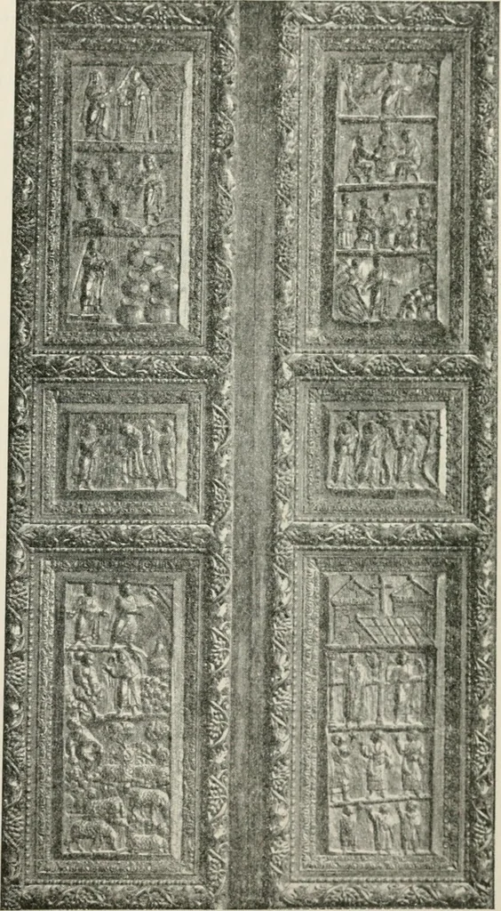 An illustration from Monuments of the early church, 1901, leaf 300