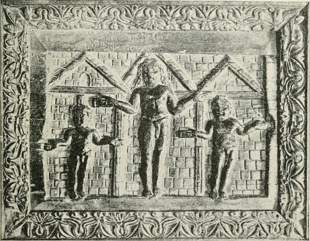 An illustration from Monuments of the early church, 1901, leaf 306