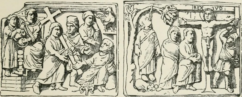 An illustration from Monuments of the early church, 1901, leaf 308