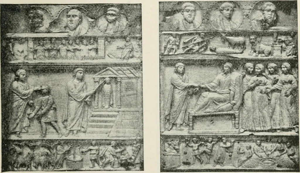 An illustration from Monuments of the early church, 1901, leaf 312