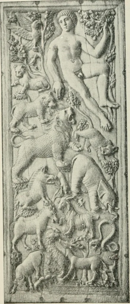 An illustration from Monuments of the early church, 1901, leaf 313