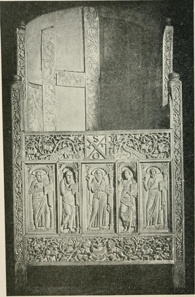 An illustration from Monuments of the early church, 1901, leaf 315