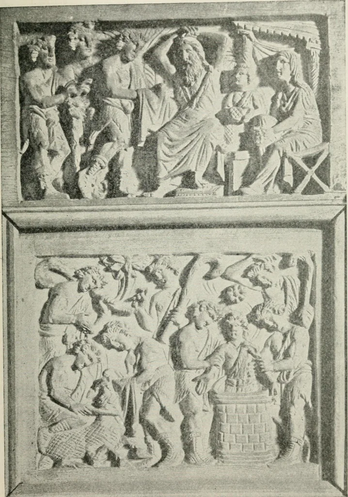 An illustration from Monuments of the early church, 1901, leaf 316