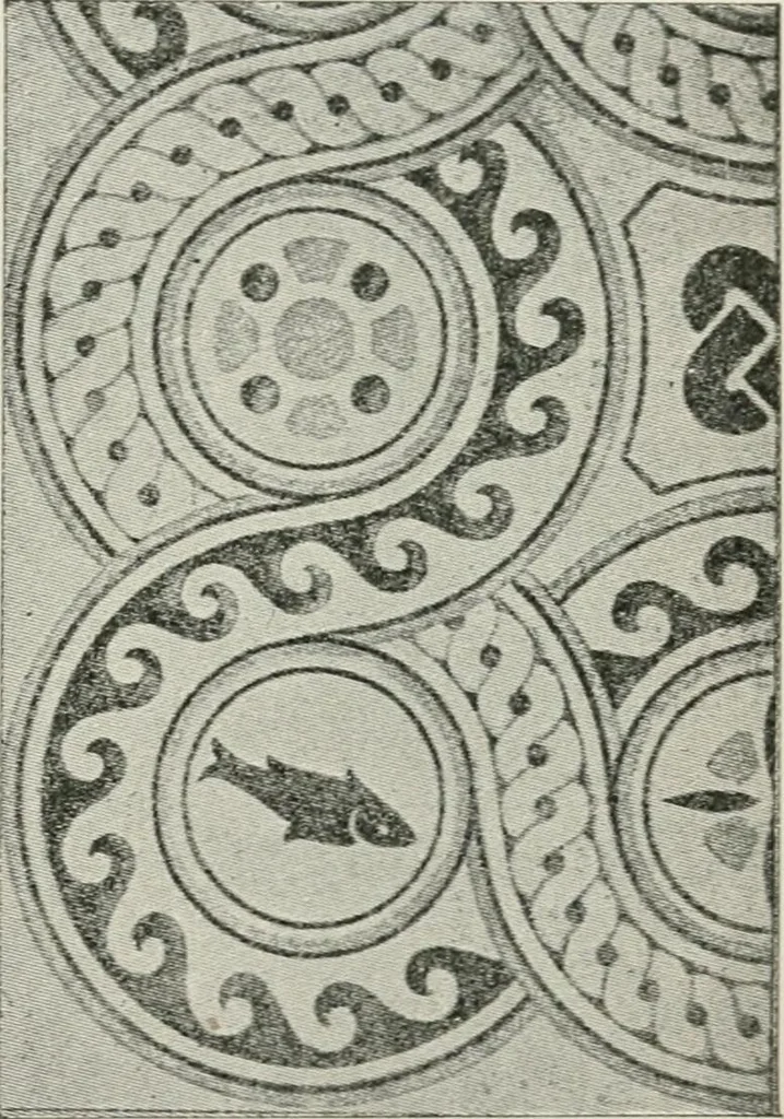 An illustration from Monuments of the early church, 1901, leaf 324