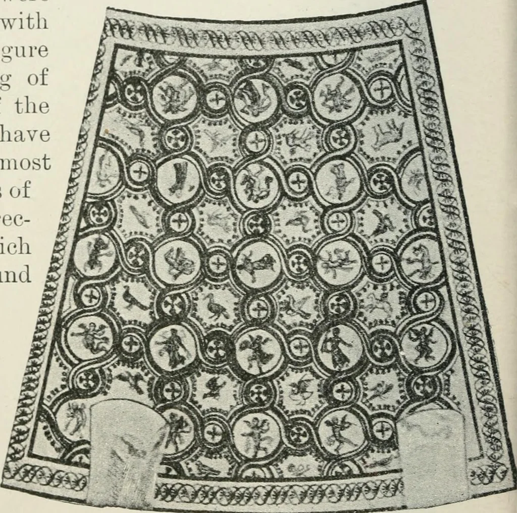 An illustration from Monuments of the early church, 1901, leaf 327