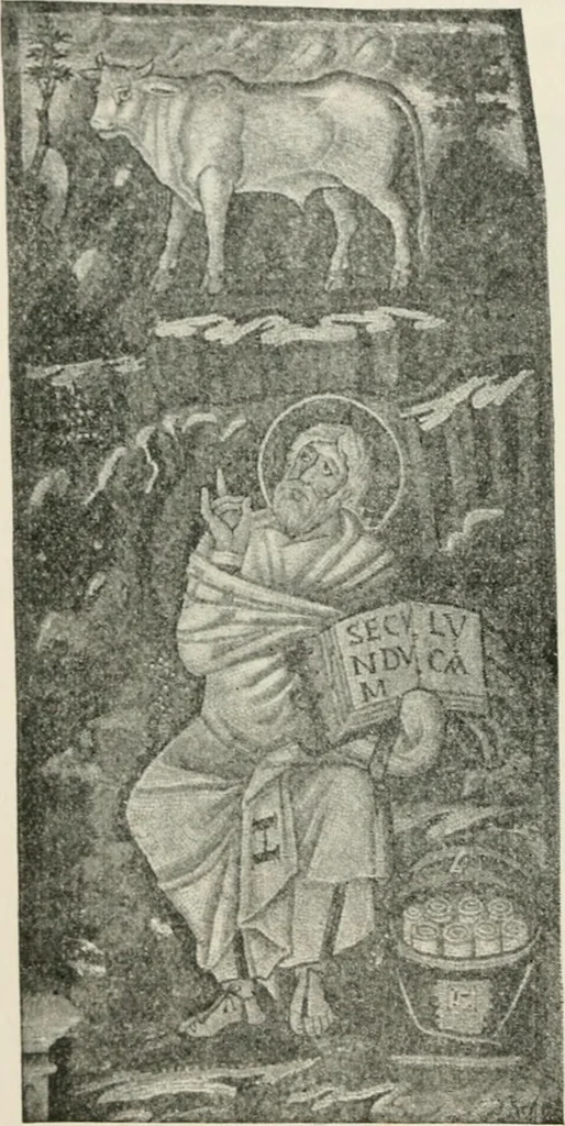 An illustration from Monuments of the early church, 1901, leaf 357