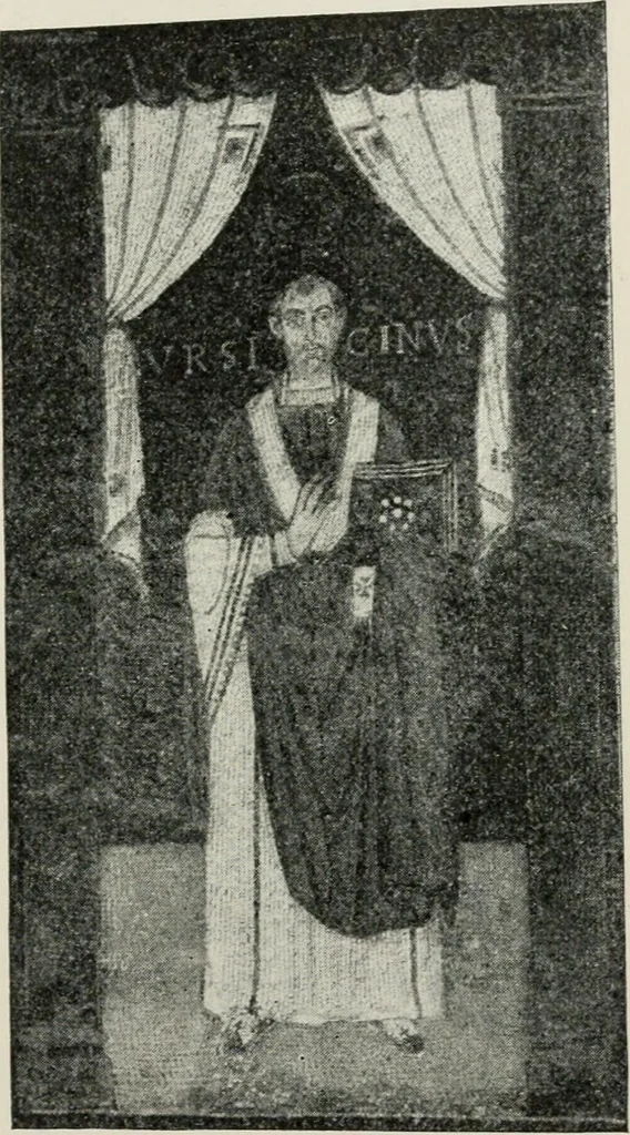 An illustration from Monuments of the early church, 1901, leaf 360