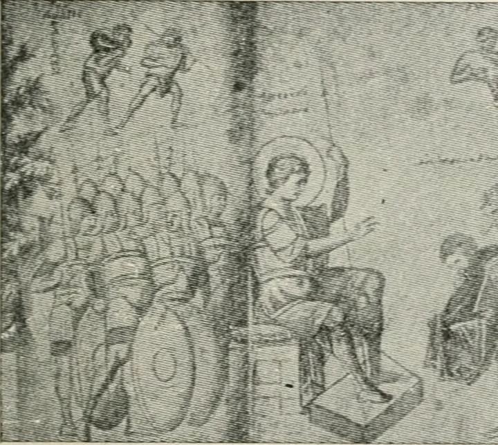 An illustration from Monuments of the early church, 1901, leaf 362