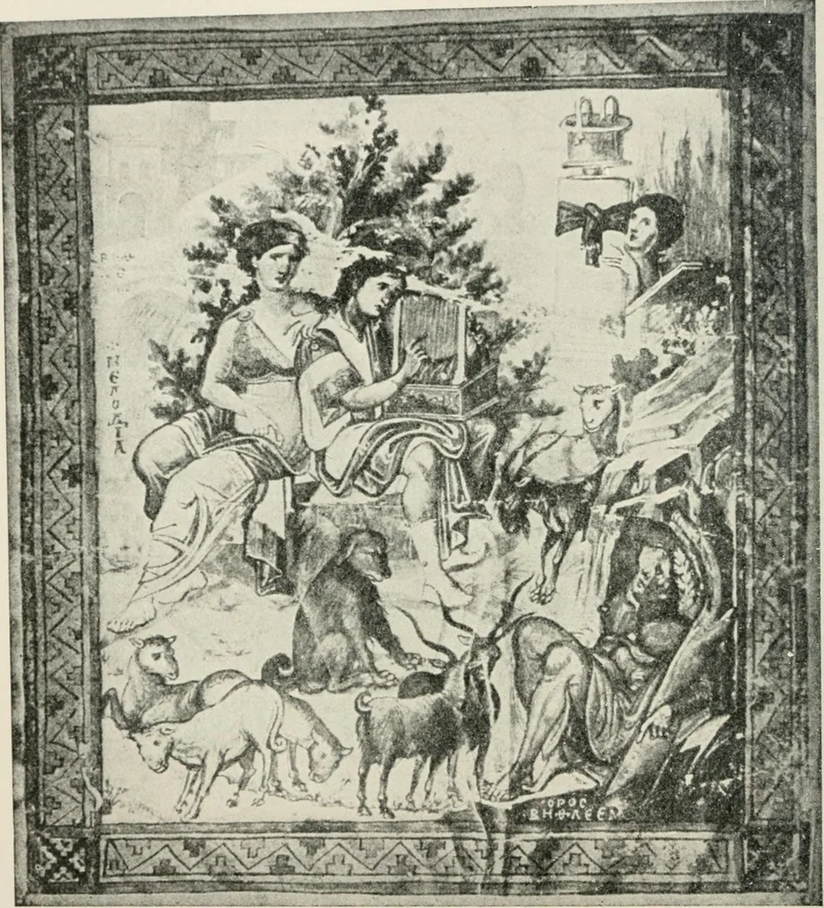 An illustration from Monuments of the early church, 1901, leaf 367