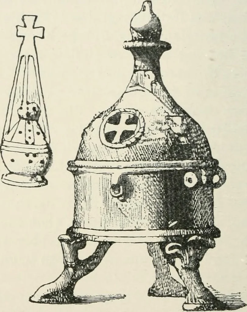 An illustration from Monuments of the early church, 1901, leaf 375