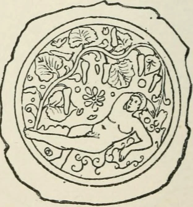 An illustration from Monuments of the early church, 1901, leaf 393