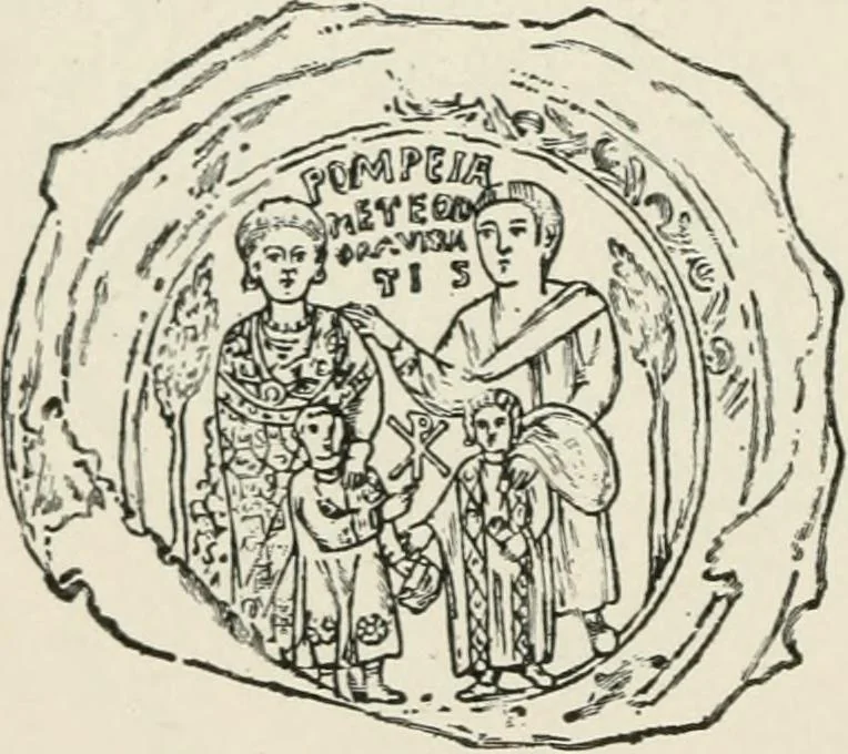 An illustration from Monuments of the early church, 1901, leaf 395