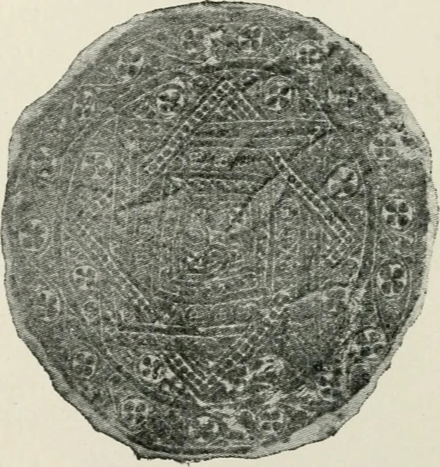 An illustration from Monuments of the early church, 1901, leaf 400