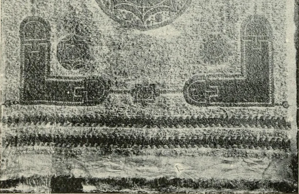An illustration from Monuments of the early church, 1901, leaf 405