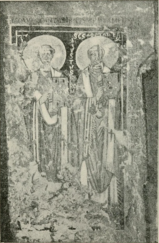 An illustration from Monuments of the early church, 1901, leaf 426