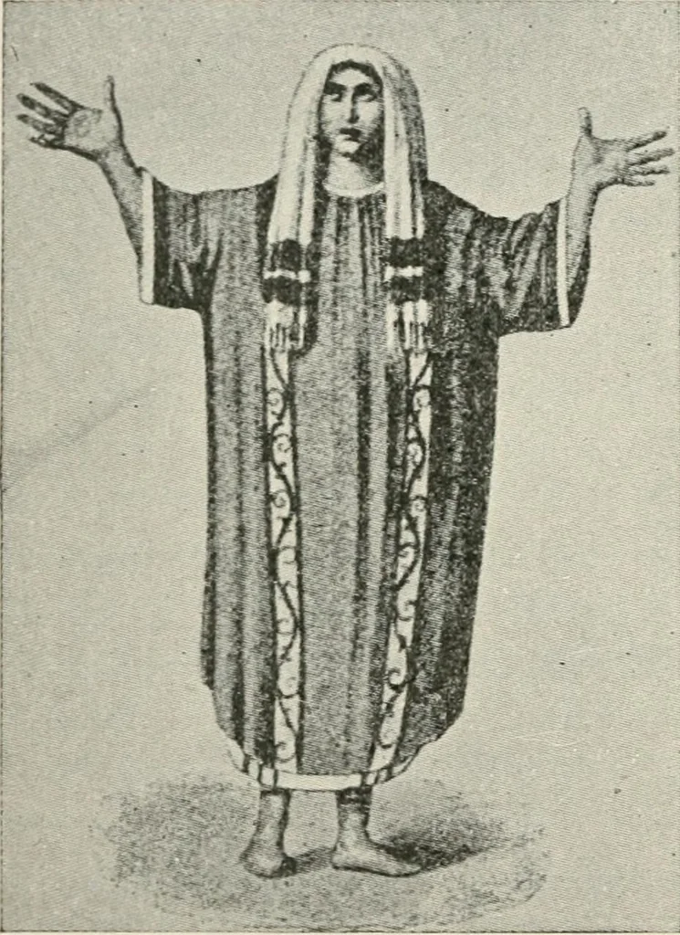 An illustration from Monuments of the early church, 1901, leaf 89