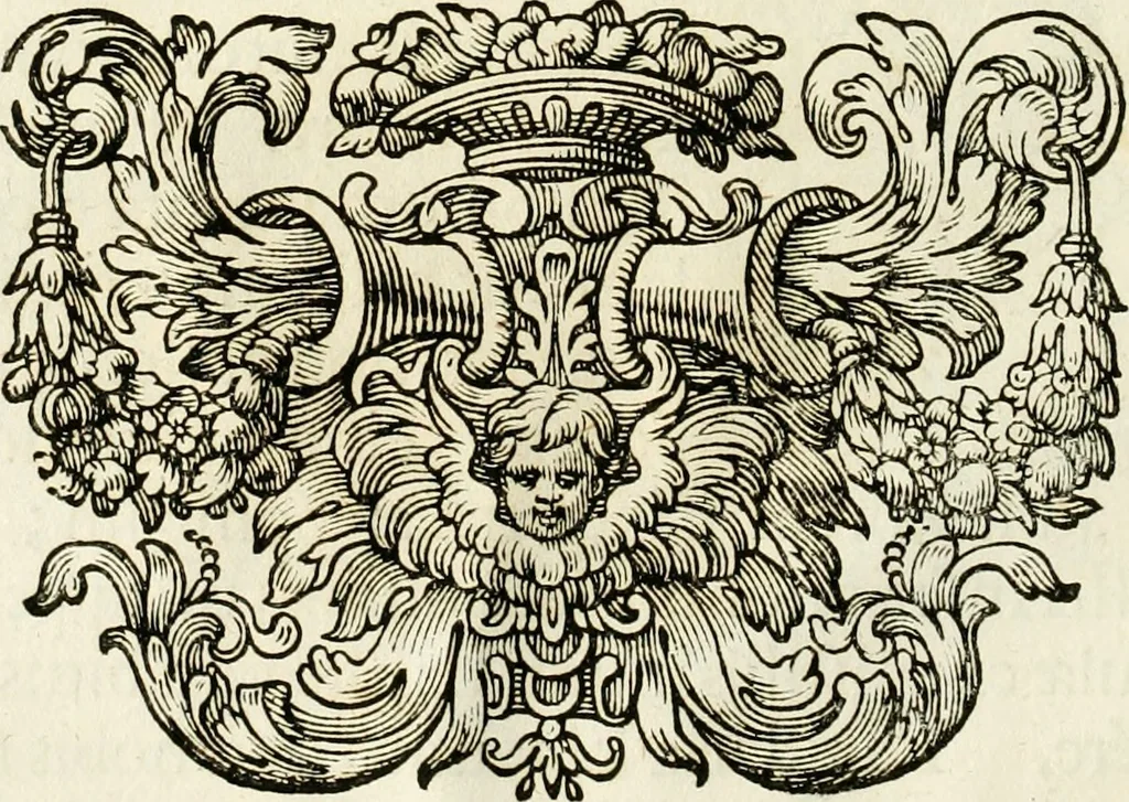 An illustration from Monumentum extremi honoris, perennis virtutis piis manibus serenissimi ac potentissimi principis Ferdinandi Mariae, utriusque Bavariae at superioris Palatinatus ducis ... : in Regio Electorali Templo RR. PP. Clericorum Regularium erectum ac nuncupatum, 1679, leaf 29